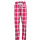 Boxercraft UCLA Ladies Flannel Pant Pink Grey White