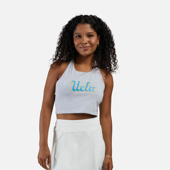 HYPE AND VICE UCLA Script TailGate Top Heather