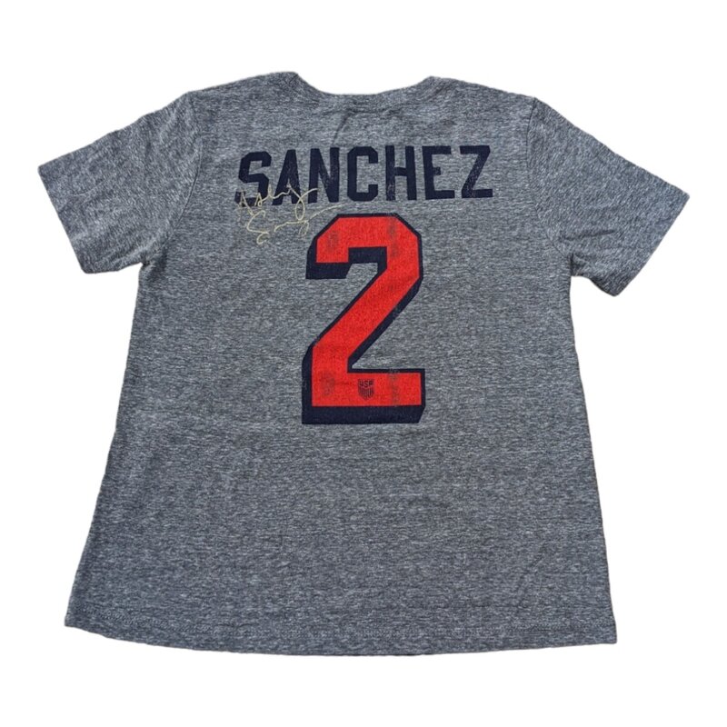 Retro Brand Ashley Sanchez#2 Crewneck Heather WomensTee