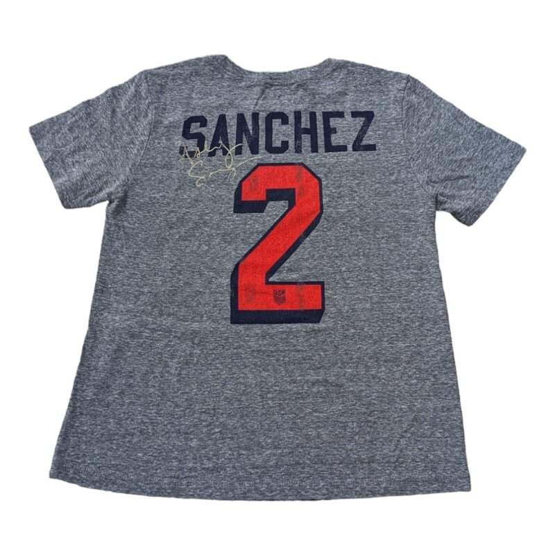 Retro Brand Ashley Sanchez#2 Crewneck Heather WomensTee