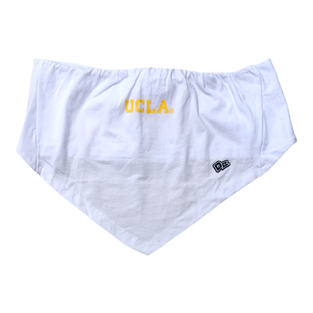 Ucla Jersey Ladies Crop Top White - Campus Store