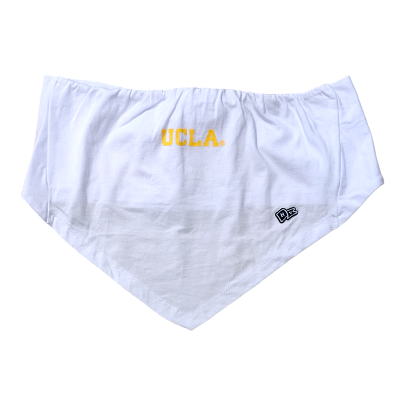 HYPE AND VICE UCLA Arch Bandana Top White