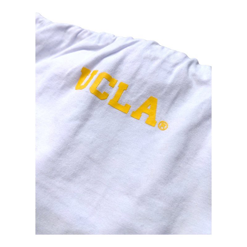 HYPE AND VICE UCLA Arch Bandana Top White