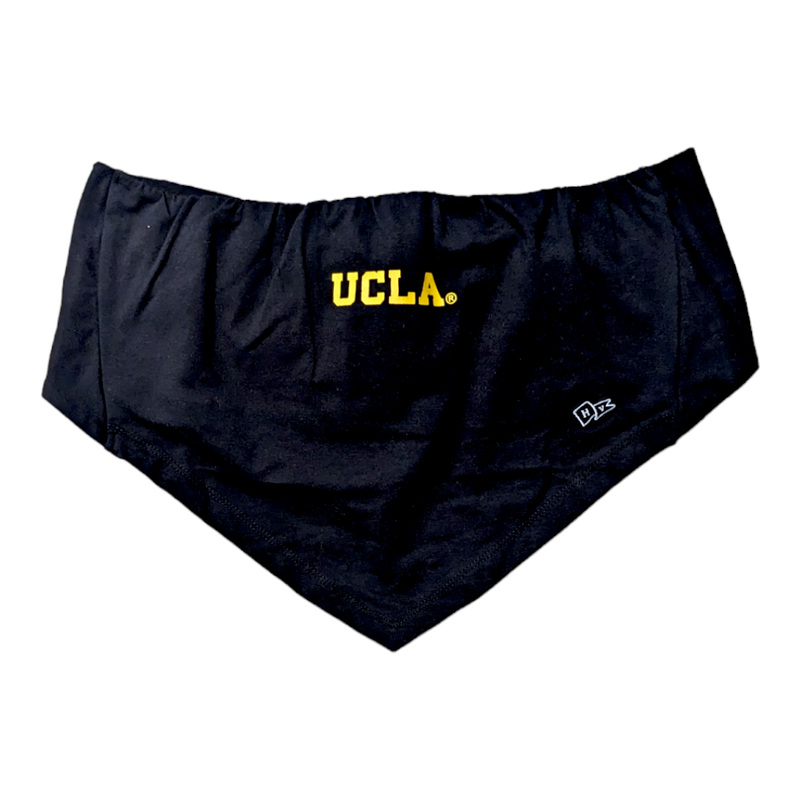 HYPE AND VICE UCLA Arch Bandana Top Black