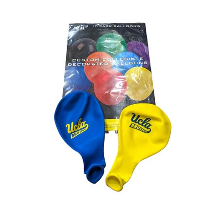 UCLA BLUE AND YELLOW BALLOONS 10 PCS PER PACK