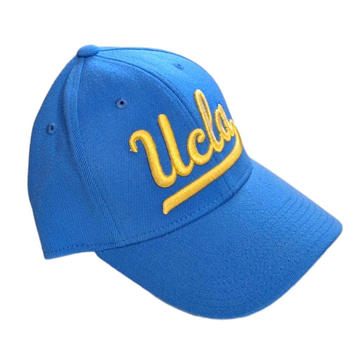 ADIDAS Haedwear UCLA Gold Script Structured Flex Team Prim Color Hatm - 558z