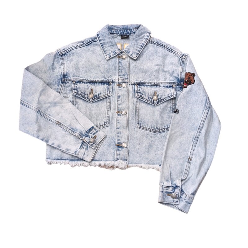 HYPE AND VICE UCLA Bruins Jean Jacket