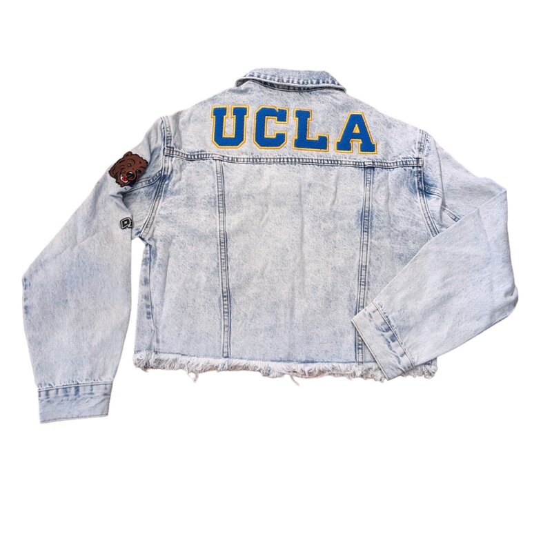 HYPE AND VICE UCLA Bruins Jean Jacket