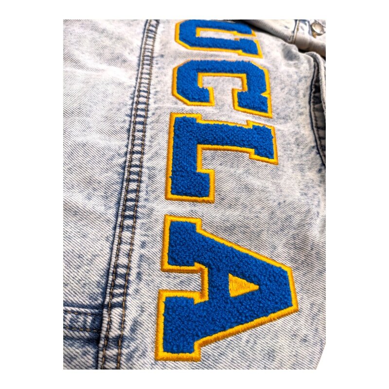 HYPE AND VICE UCLA Bruins Jean Jacket