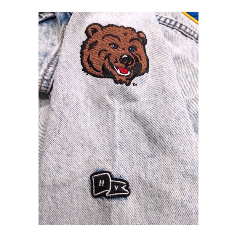 HYPE AND VICE UCLA Bruins Jean Jacket