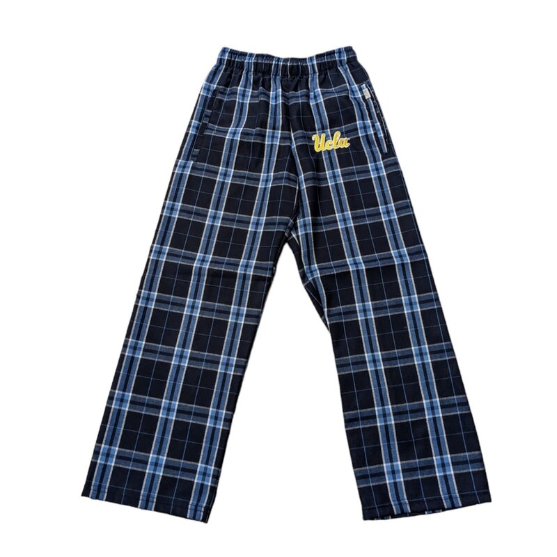 Boxercraft UCLA Script Youth Flannel Pants Navy/Royal