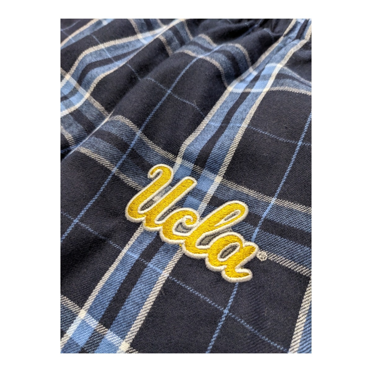 Boxercraft UCLA Script Youth Flannel Pants Navy/Royal