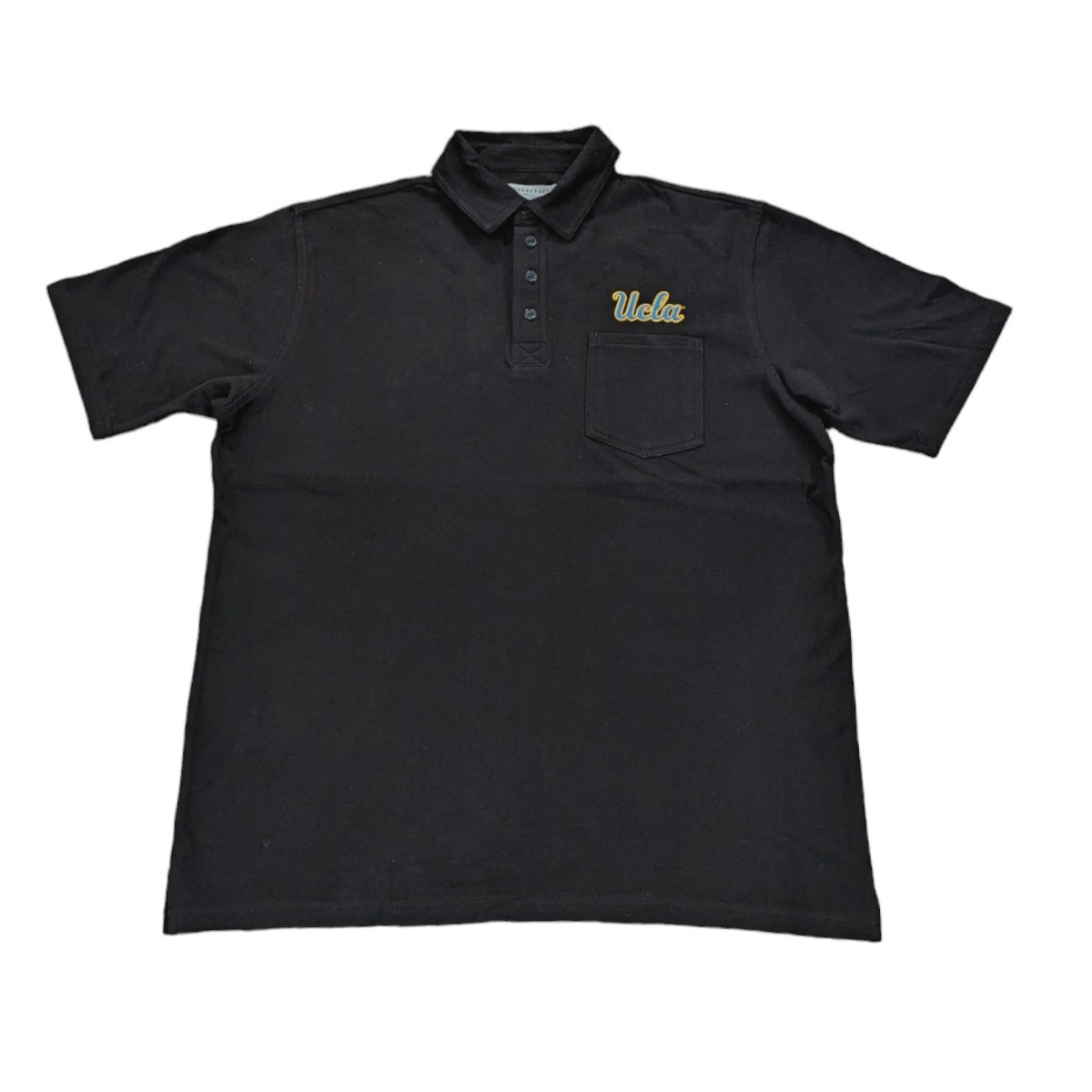 Boxercraft UCLA Mens Pique Polo Black