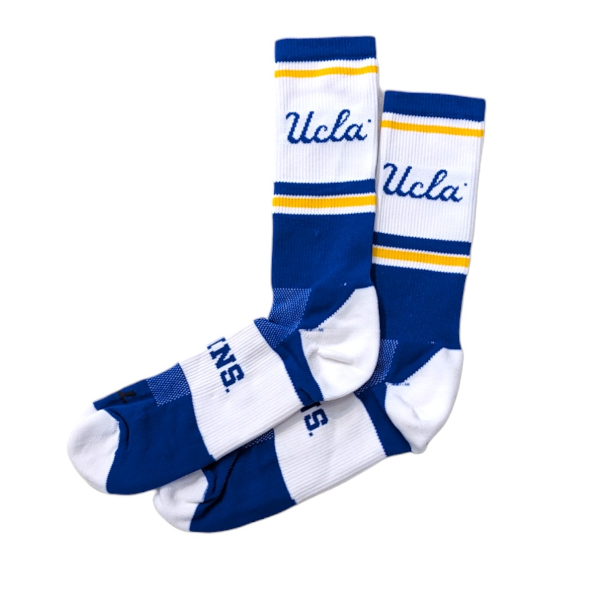 Twin City Knitting Co, inc Ucla Script Jersey Crew Sock