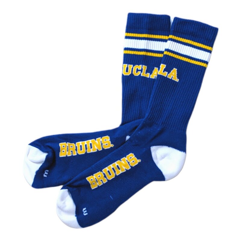 Twin City Knitting Co, inc Ucla Bruins Block Throwback1 Sock