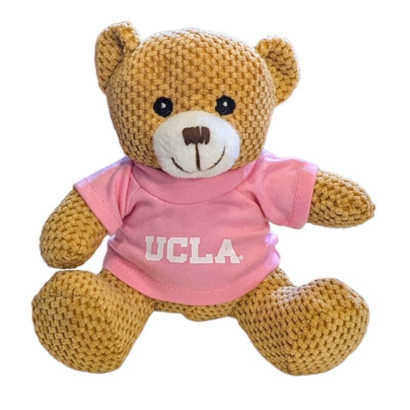 MCM Brands UCLA Friendly Bear Pink Basic Tee