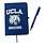 MCM Brands UCLA Bear Bruins Notebook Joy Pen Royal