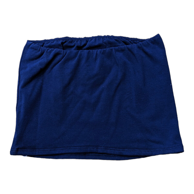 HYPE AND VICE UCLA Block  Navy Tube Top
