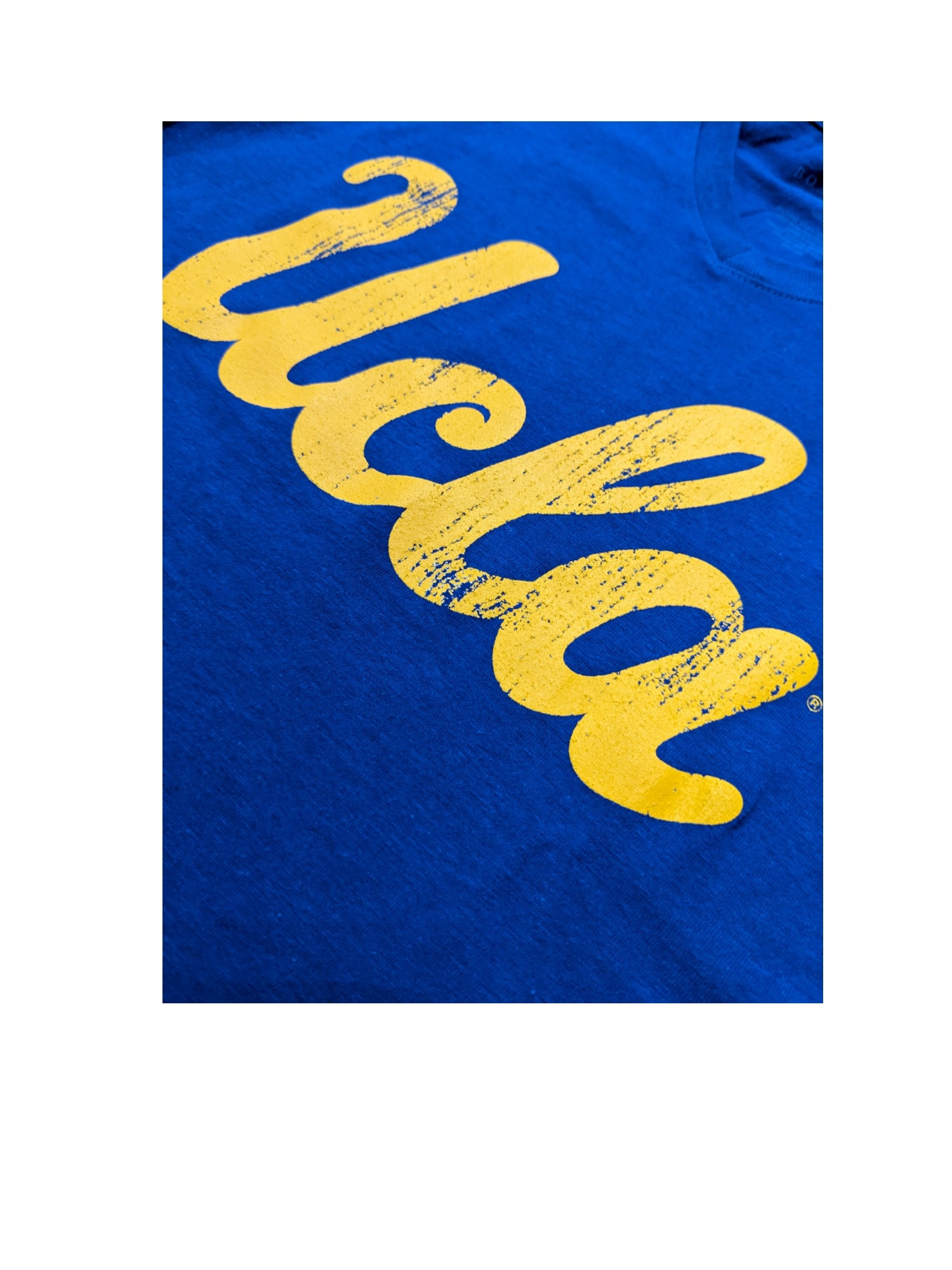 Boxercraft UCLA Script Royal V-Neck Ladies Tee