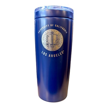 UCLA Bruins 24 oz Insulated Tumbler Etched - Navy - College Fabric Store