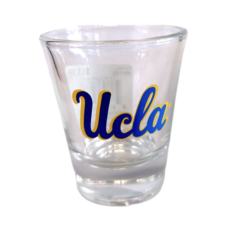 Nordic Company Ucla Script Clear Shot Glass  1.5oz