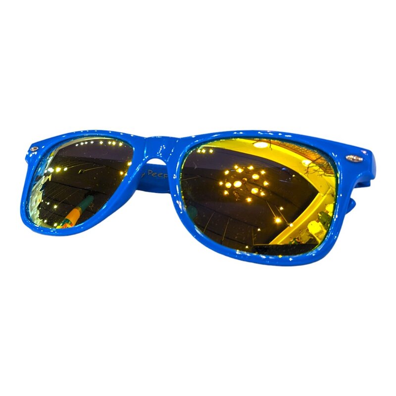 society43 UCLA Script Sunglass Frame Blue