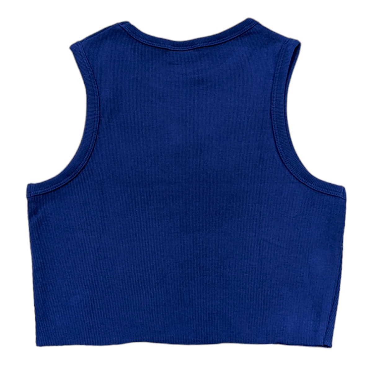 HYPE AND VICE UCLA Script Cut off Tank Top Navy