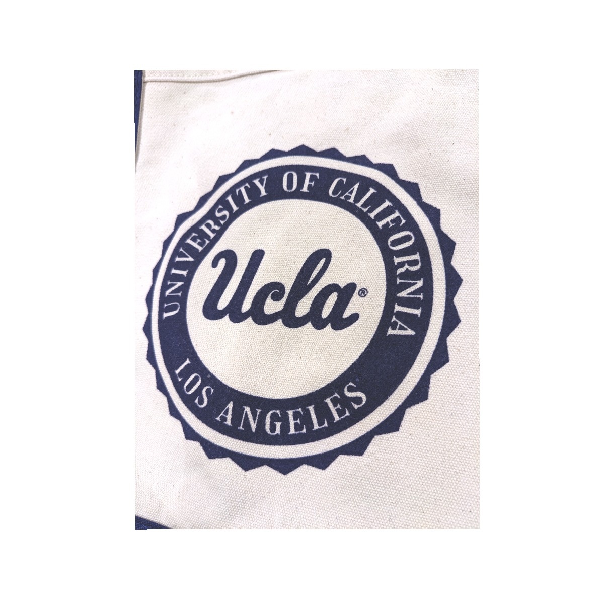 MCM Brands UCLA Script Accent Boat Tote Bag Royal