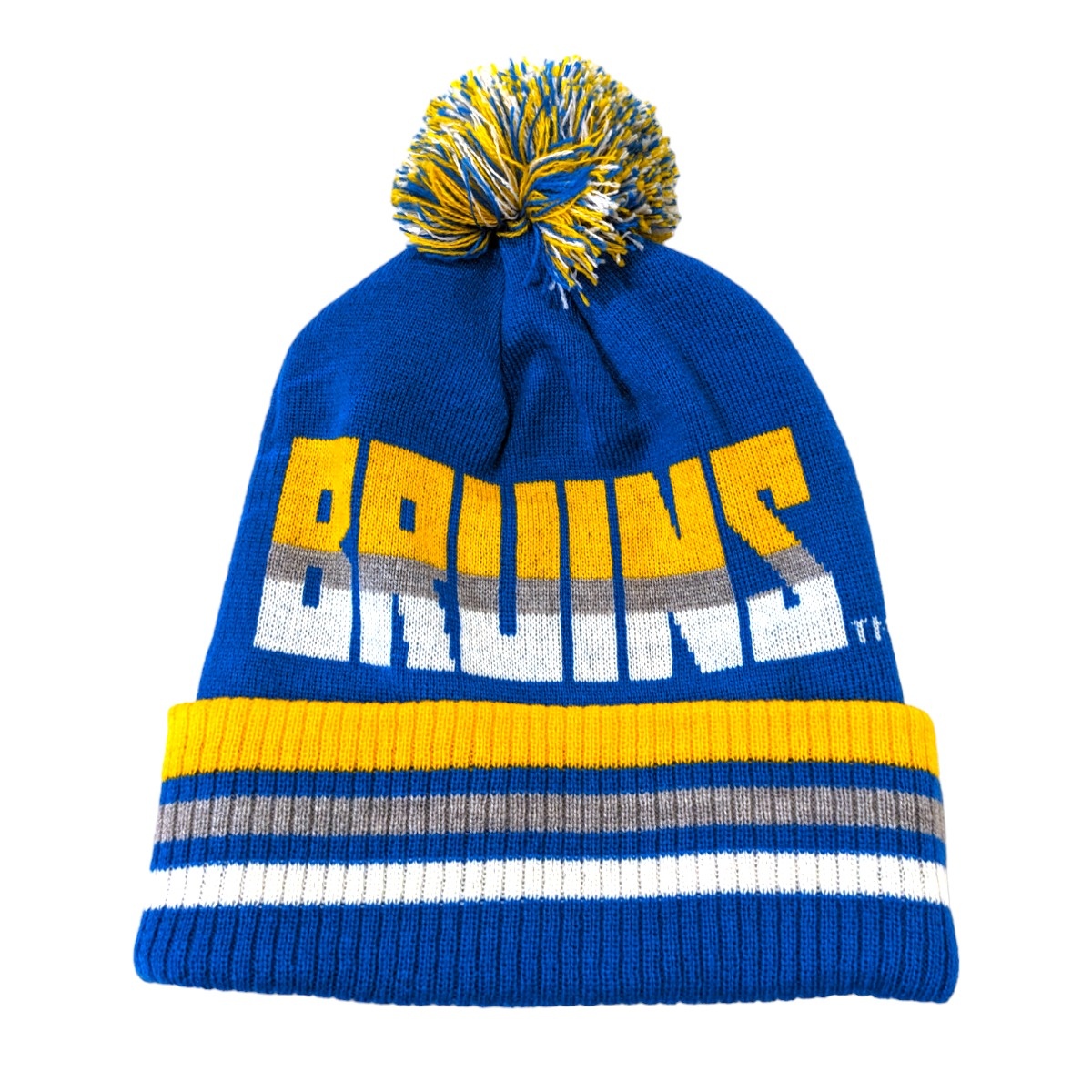 Captivating UCLA Script  Bruins Three Color  Beanie