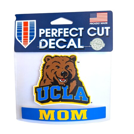 Wincraft Bear UCLA Mom  Perfect Cut Decal 4x5