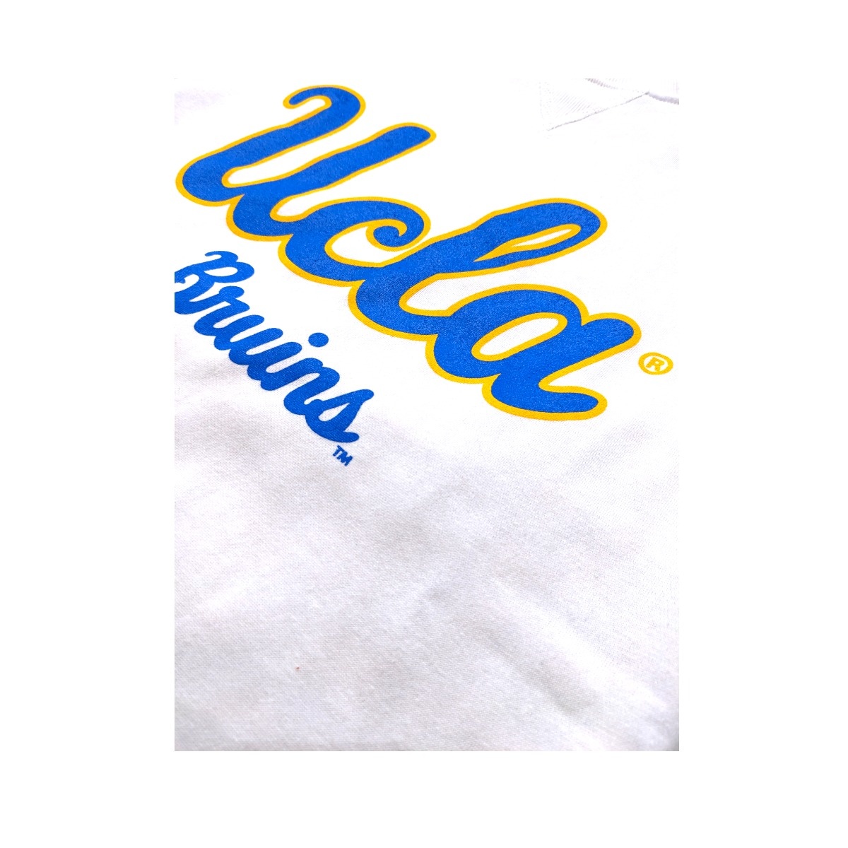 Boxercraft UCLA Script Bruins Fleece Crew White