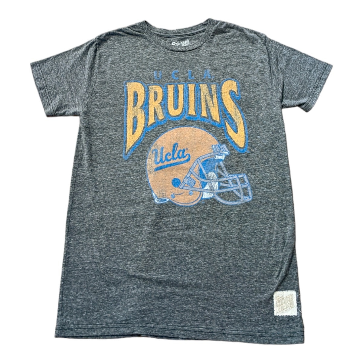 Retro Brand UCLA Bruins Helmet Triblend Tee