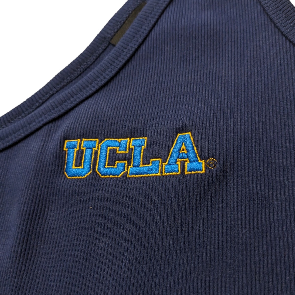 HYPE AND VICE UCLA Block Senior Top Navy