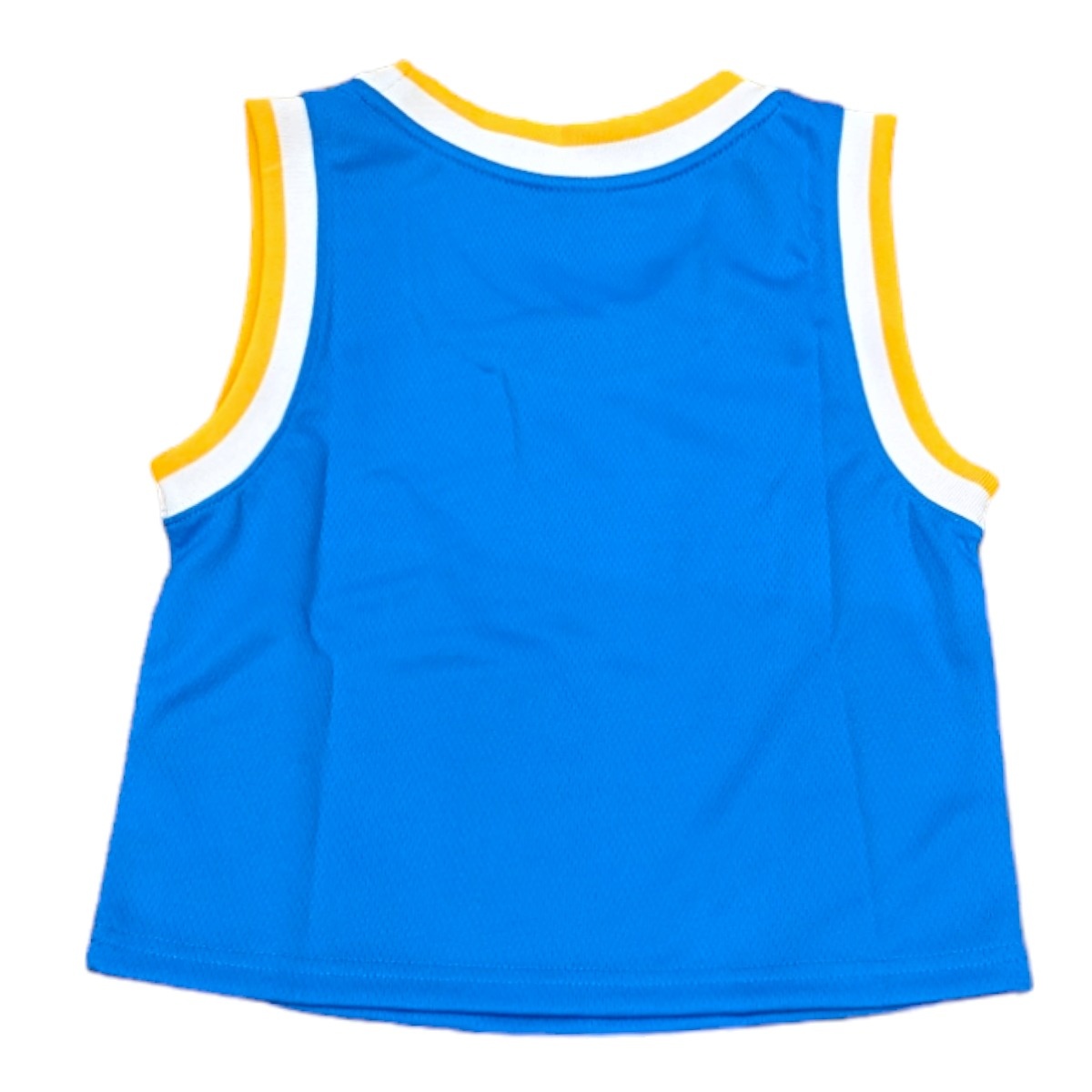 HYPE AND VICE UCLA Cropped Basketball Jersey Blue