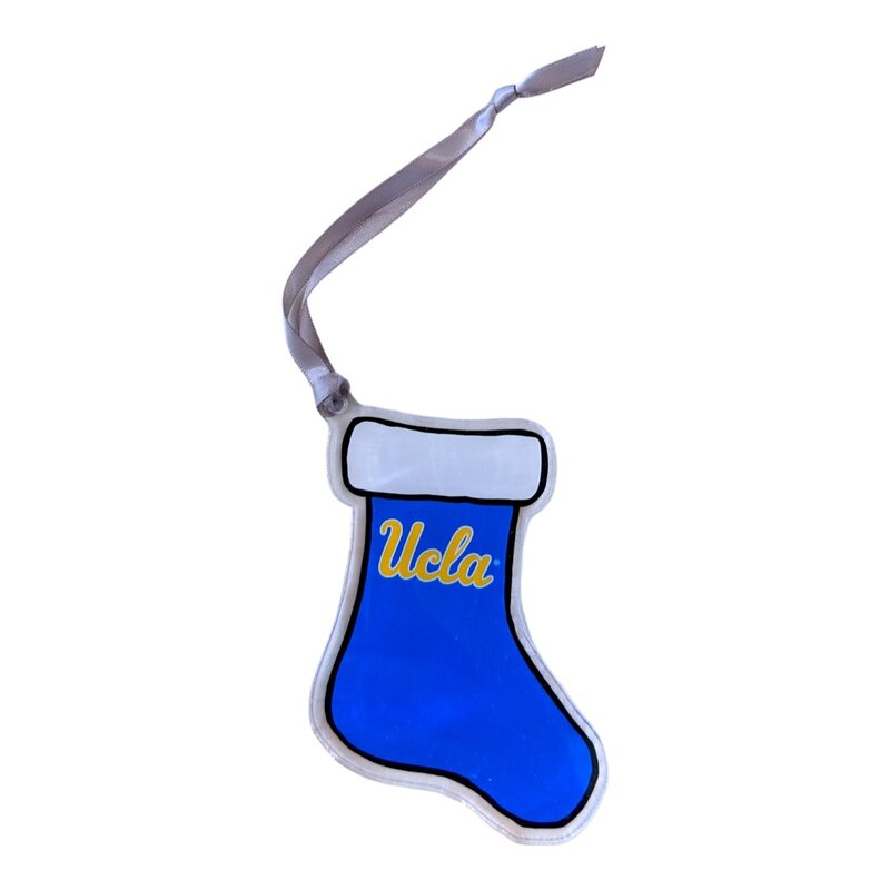 Color Shock UCLA Stocking Ornament