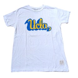 Retro Brand UCLA Script Retro White Tee