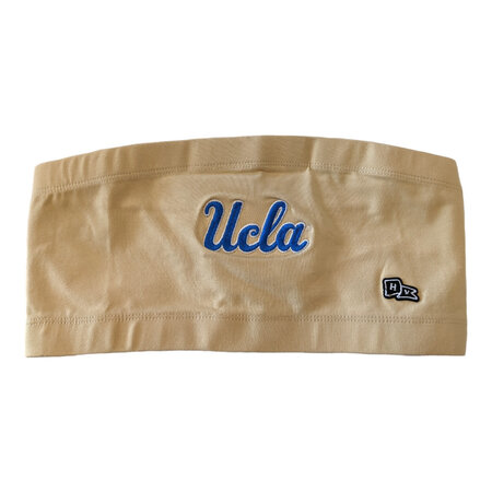 HYPE AND VICE UCLA Script Bandeau Top Nude Tan