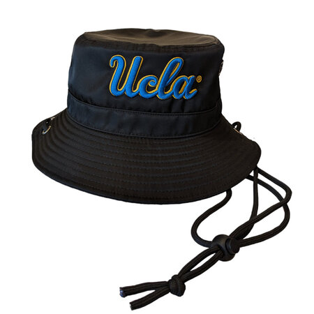 HYPE AND VICE UCLA Script Waterproof Bucket Black