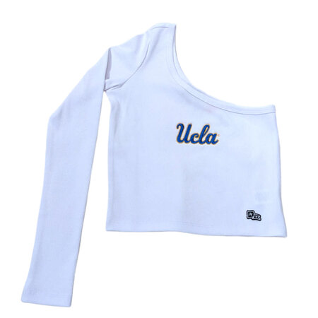 HYPE AND VICE UCLA Knock Out Top White
