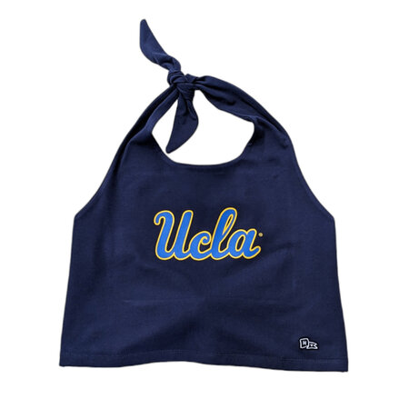 HYPE AND VICE UCLA Script Tailgate Top Navy