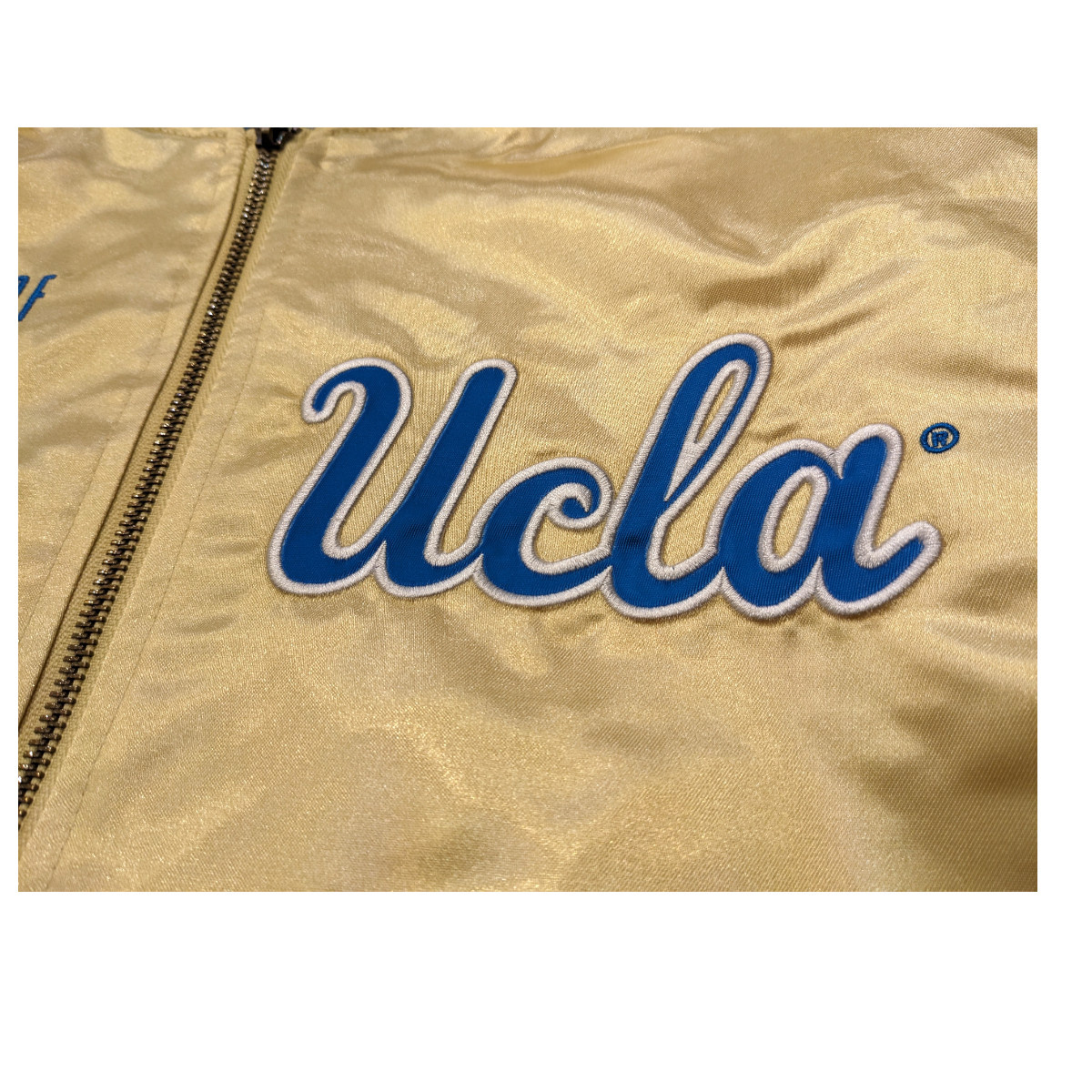 Mitchell & Ness UCLA NCCA OG Lightweight Gold Jacket