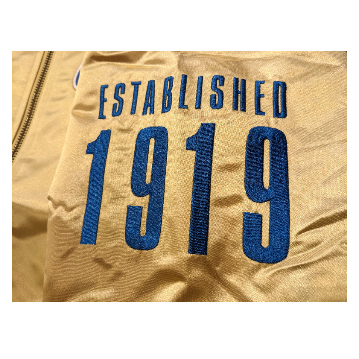 Mitchell & Ness UCLA NCCA OG Lightweight Gold Jacket