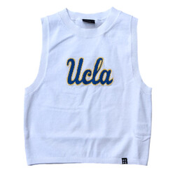 HYPE AND VICE UCLA IVY Knitted Tank White