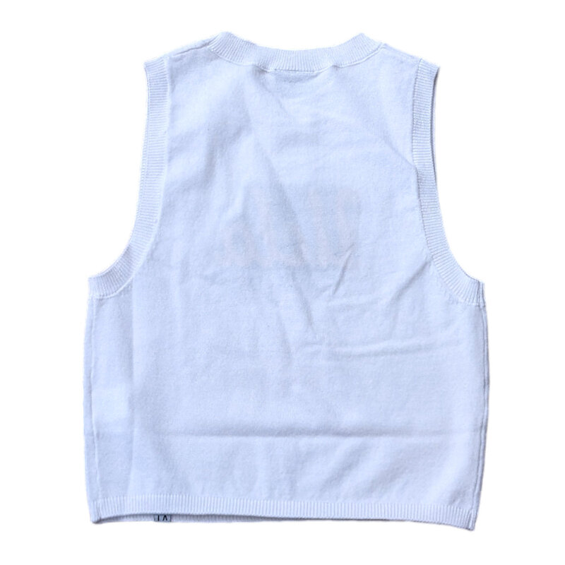 HYPE AND VICE UCLA IVY Knitted Tank White