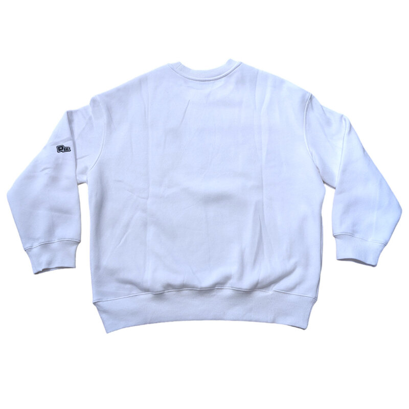 HYPE AND VICE UCLA Block Offside Crewneck White