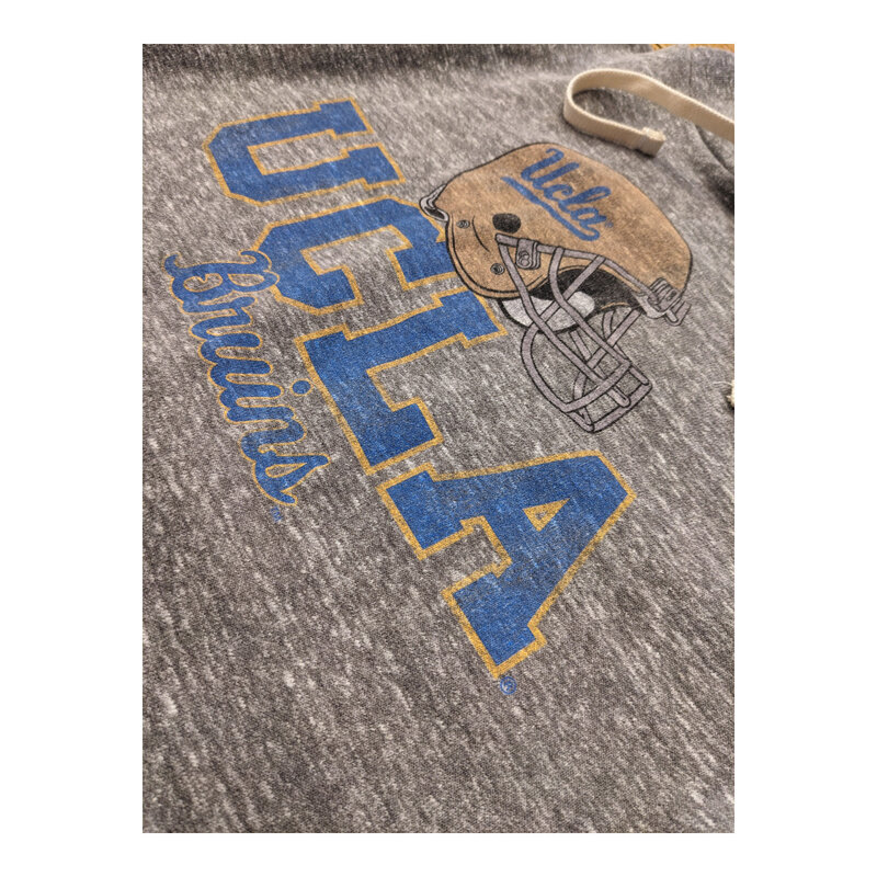 Retro Brand UCLA Bruins Football Triblend Hoodie