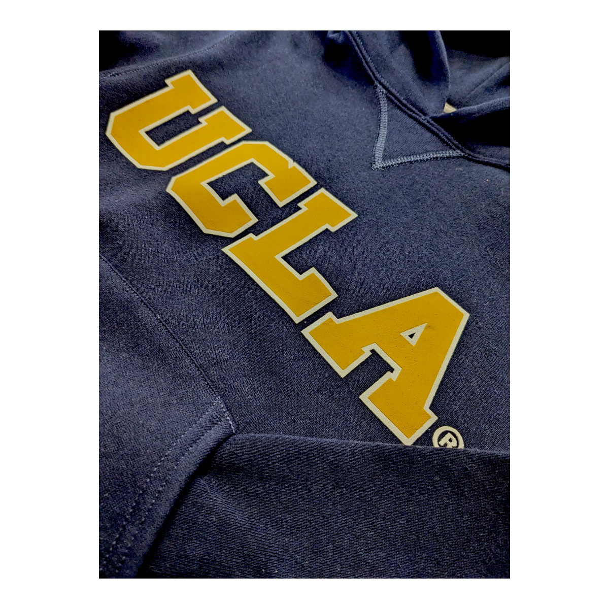 Russell Athletic UCLA Block Boys Navy Hoodie