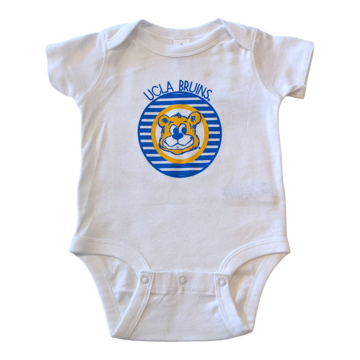 Boxercraft UCLA Bruins Joe Bear White Infant Bodysuit
