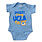 Boxercraft UCLA Joe Bear Light Blue Infant Bodysuit