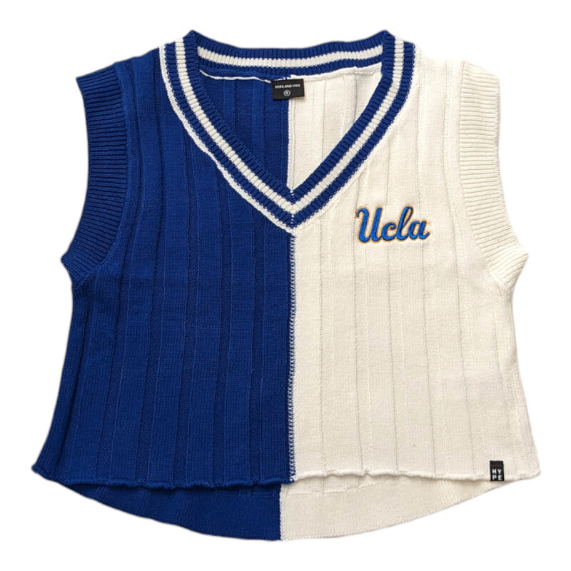 HYPE AND VICE UCLA scrip Chloe Vest Royal